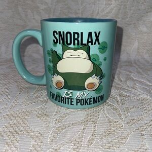 Pokemon Snorlax Is My Favorite Pokemon Jumbo Coffee Mug 20oz